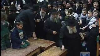 Raw Footage  The Lubavitcher Rebbe on the Fourth Yahrzeit of Rebbetzin Chaya Mushka [upl. by Melleta]