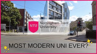 NTU City Campus Tour 4K  Nottingham Trent University [upl. by Bathelda]