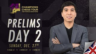 15M Champions Chess Tour Airthings Masters  Day 2  Commentary by Peter Leko amp Tania Sachdev [upl. by Leinod]