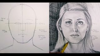 How to Draw Facial Proportions [upl. by Naman]