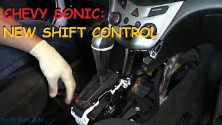 Chevy Sonic Replacing The Shift Control [upl. by Atims]