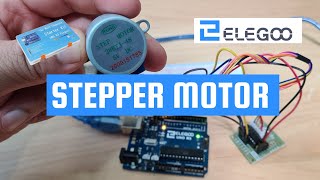 Stepper Motor Arduino Tutorial  Elegoo The Most Complete Starter Kit [upl. by Irehj]