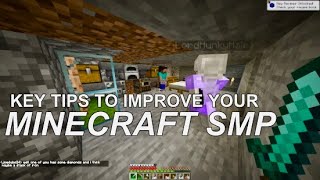 7 KEY TIPS to Making a Successful SMP Minecraft [upl. by Awad]