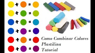 Como combinar colores con plastilina [upl. by Teodora291]