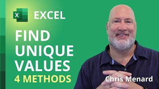 Find Unique Values in Microsoft Excel 4 Methods for Beginners [upl. by Paco]