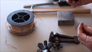 Make Your Own Rivet a Metal Smithing Technique [upl. by Orestes]