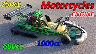 GoKart with Motorcycle Engine [upl. by Aisetal114]