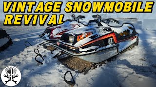 Will this ABANDONED Snowmobile RUN amp RIDE Again  How to Make an Old Sled Reliable [upl. by Jacquet]