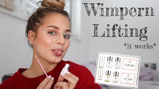 Wimpern Lifting ✨  Easy selbstgemacht  Wimpernwelle DIY  Sophie Breuer [upl. by Otiv]