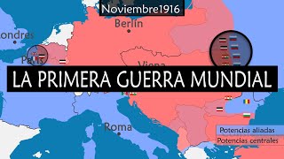 La Primera Guerra Mundial  Resumen en mapas [upl. by Kcirednek91]