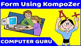 KompoZer Tutorial  Online Form using KompoZer [upl. by Jonathon535]