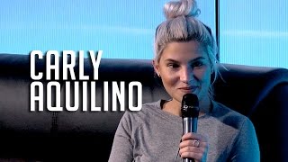 Carly Aquilino Talks Netflix amp Chill  Her Most Embarrassing Moment [upl. by Frasch]