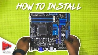 How To Install Motherboard In Pc StepbyStep  Hindi [upl. by Lehacim]