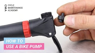 How To Use A Bike Pump [upl. by Negiam435]