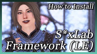 Skyrim LESE  How to Install LoversLab Framework [upl. by Isaiah]