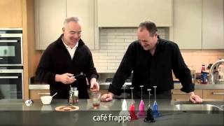 How to make a frappé coffee using an aerolatte milk frother [upl. by Eryn]