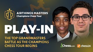 Airthings Masters 2023  PlayIns  Champions Chess Tour [upl. by Elyrpa]