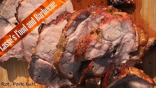 Weber Spirit Rotisserie Pork Roast [upl. by Noyad732]