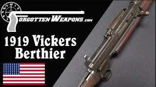 VickersBerthier 1919 US Trials Rifle Second Type [upl. by Anirav775]