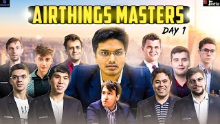 Airthings Masters Day 1 ft LIVE commentary by Sagar Amruta Soumya [upl. by Rramo]