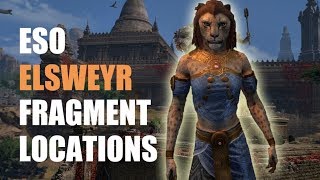 Elder Scrolls Online Elsweyr Fragments Locations [upl. by Kcirrad]