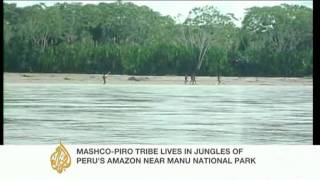 Pictures released of uncontacted Peru tribe [upl. by Jedlicka]