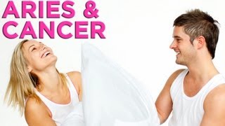 Are Aries amp Cancer Compatible  Zodiac Love Guide [upl. by Leinod]