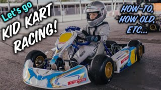 HOW TO GET STARTED IN KID KART RACING  Go Kart racing at 6years old  Learn how to start racing [upl. by Sirtimid519]