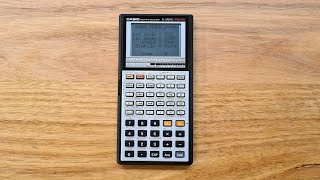 Casio fx7000G  The Worlds First Graphing Calculator [upl. by Sulokcin752]