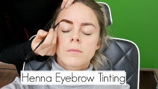 Henna Eyebrow Tinting [upl. by Beker]