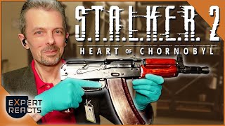 Firearms Expert Reacts to STALKER 2 Heart of Chornobyl Guns  EXP [upl. by Nyrmak610]