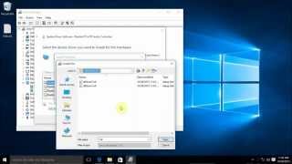 How To Install a Windows 10 Driver using an INF File [upl. by Adel]