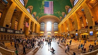 Walking Tour of Grand Central Terminal — New York City 【4K】🇺🇸 [upl. by Nedra]