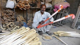 Amazing  How to Make Wooden Hockey [upl. by Lrat]