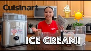 Cuisinart Frozen YogurtSorbet amp Ice Cream Maker ICE30 Series Review  NK Cookery [upl. by Basset708]