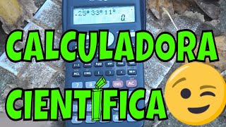 COMO USAR UNA CALCULADORA CIENTÍFICA  PARTE 2  TUTORIAL [upl. by Jackquelin]