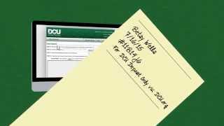 DCU Digital Federal Credit Union  How to Use Online Check Deposit [upl. by Nameerf]