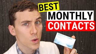 Best Monthly Contact Lenses My 3 Favorites  Doctor Eye Health [upl. by Htieh952]