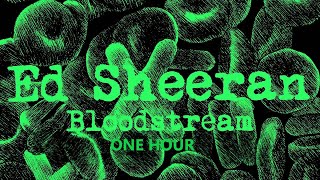 Bloodstream  Ed Sheeran ONE HOUR [upl. by Dlorah]