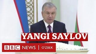 Ўзбекистон Яна президентлик сайлови Янгиликлар  BBC News Ozbek [upl. by Adnovaj]