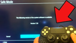 Cannot Start the PS4 Update Safe Mode Loop FIX [upl. by Sanburn]