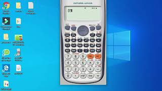 Instalación simulador calculadora casio fx 991 [upl. by Matheny351]