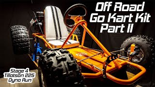 Off Road Vintage Go Kart Kit Build  Part 2 [upl. by Atirb]