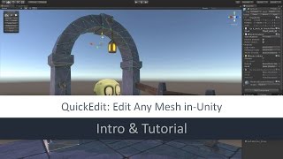 QuickEdit Edit any mesh directly in Unity [upl. by Noakes]