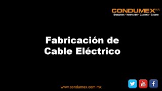 Fabricación de Cable Eléctrico [upl. by Atnas]