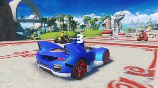 Sonic amp AllStars Racing Transformed Playthrough World Tour  Part 1 [upl. by Enilrae]