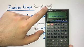 Casio Fx6300G Graphic Calculator Function Graphs [upl. by Odlaumor]