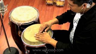 Curso de Percusiones  mambo con congas [upl. by Assilrac975]