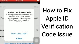 How Do I Sign In My Apple ID If I Cant Received My Verification Code [upl. by Yleik]