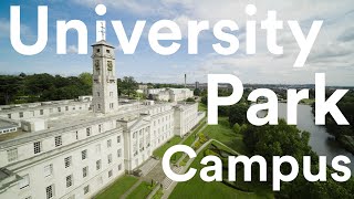 University Park Campus tour  University of Nottingham [upl. by Onek]